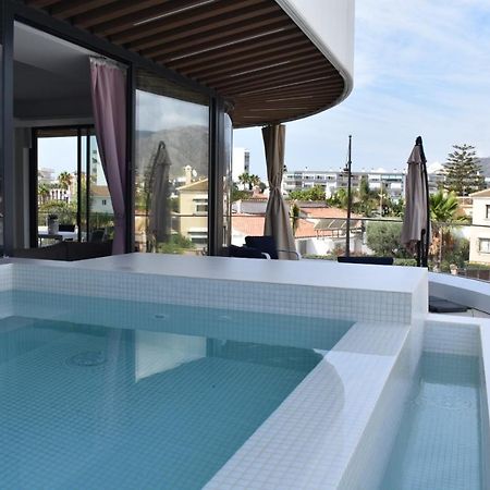 Luxury Complex Beachfront Apartment, Infinity Pool, Sauna, Gym And Large Terrace Torremolinos Dış mekan fotoğraf